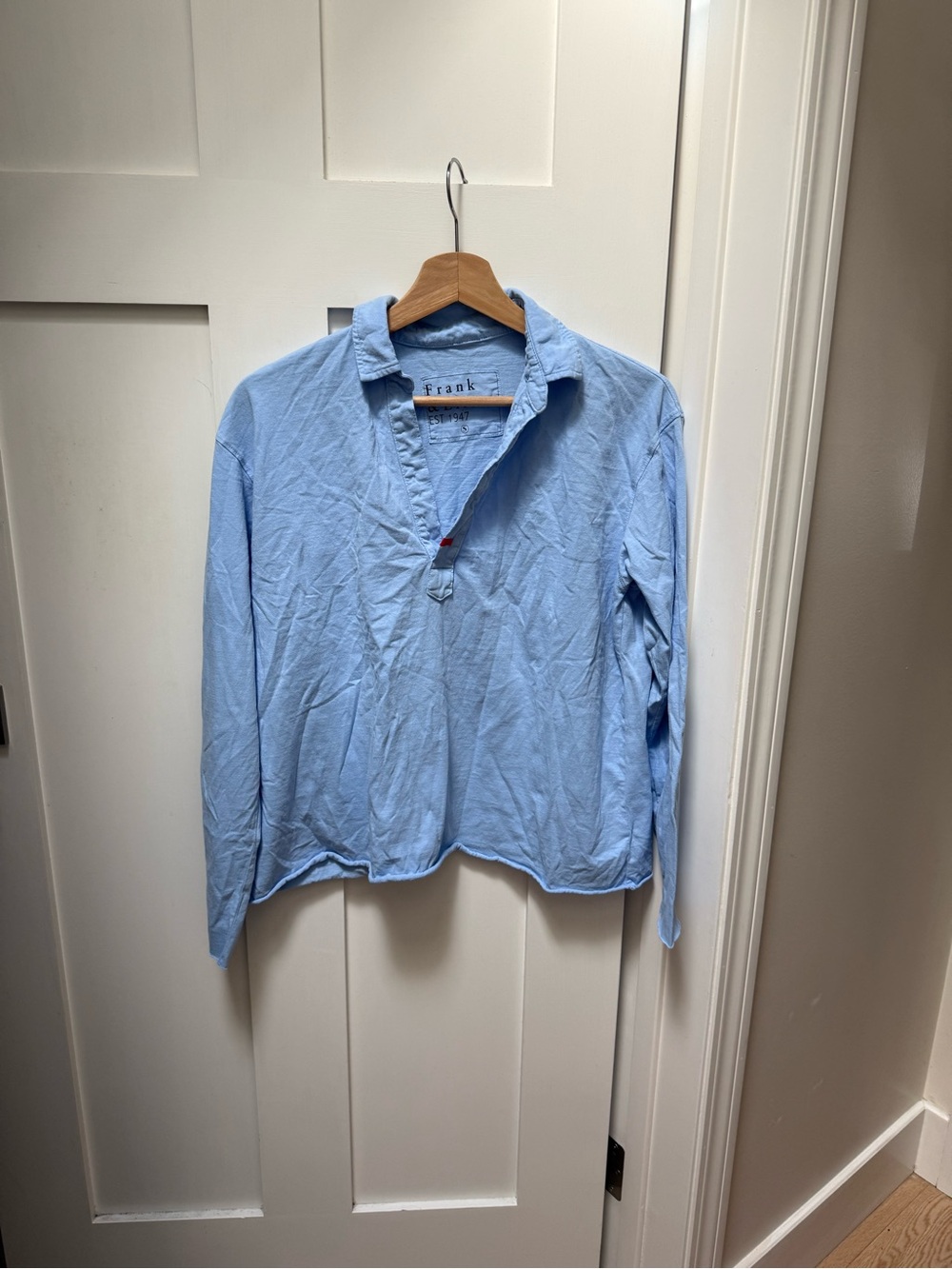 Frank & Eileen NWOT Patrick Heritage Jersey Popover Henley small